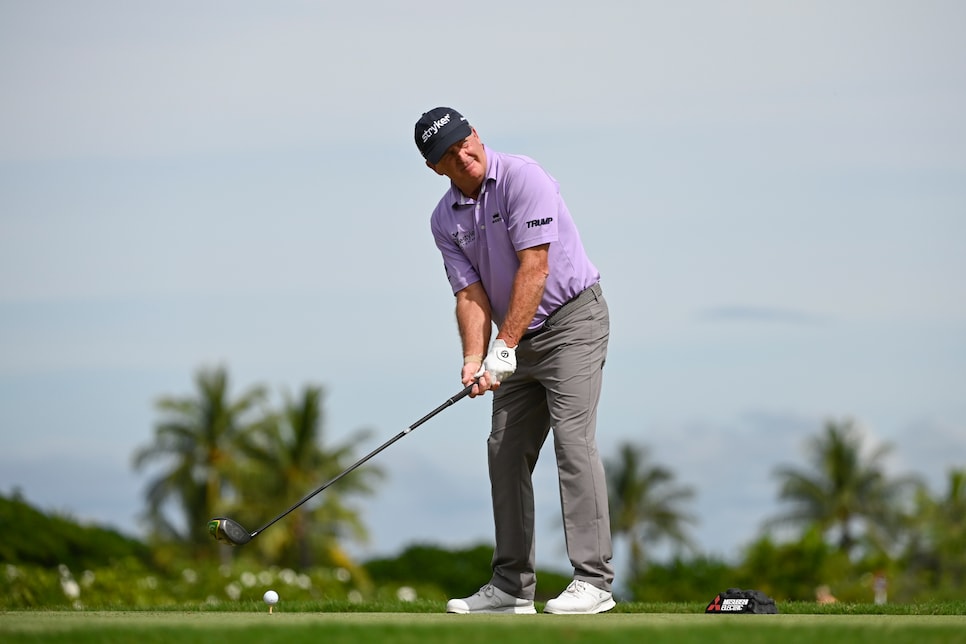 Fred Funk, at 64 years old and averaging less than 240 yards off the ...