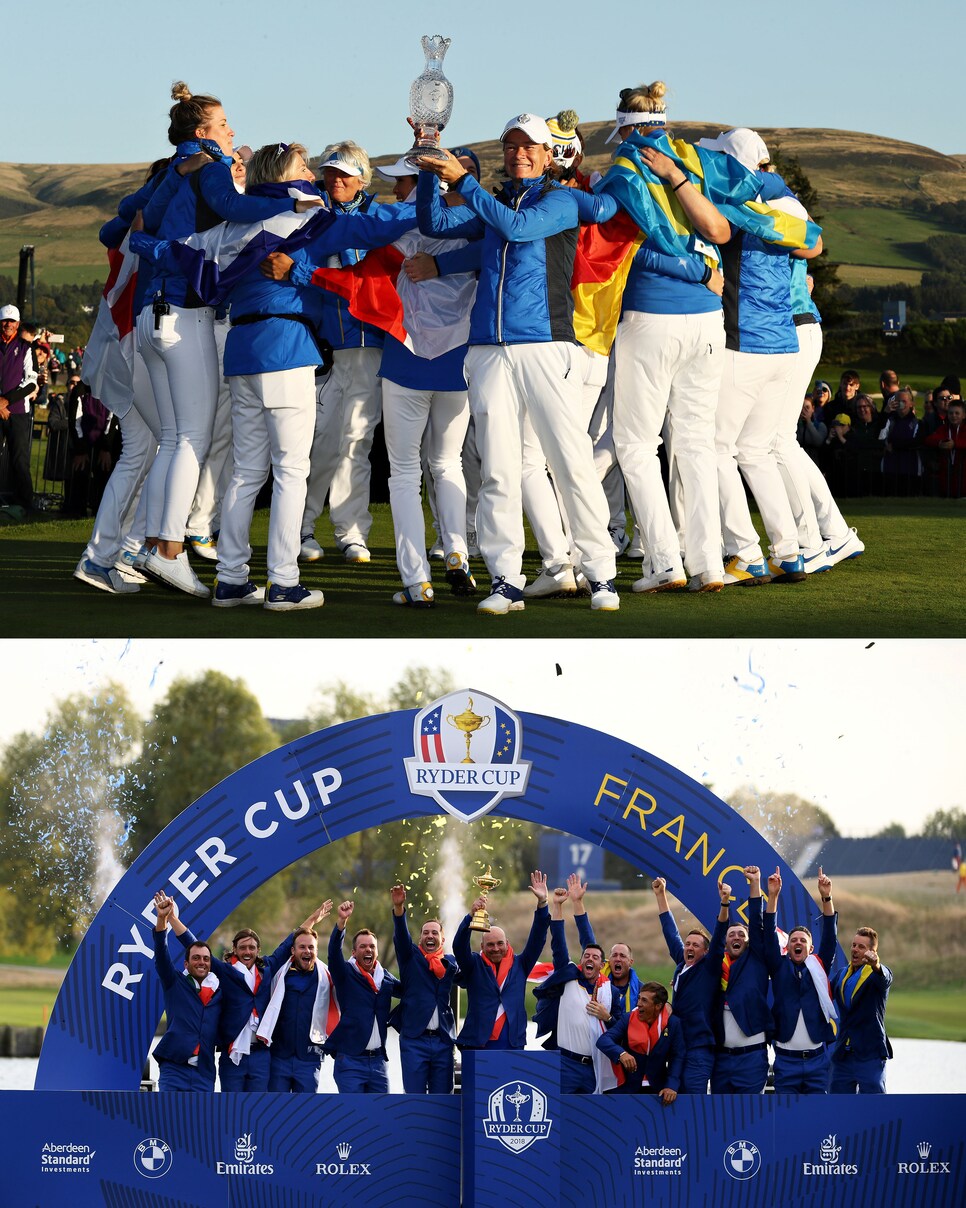 Solheim Cup  Ryder  Cup  to be played in back to back weeks 