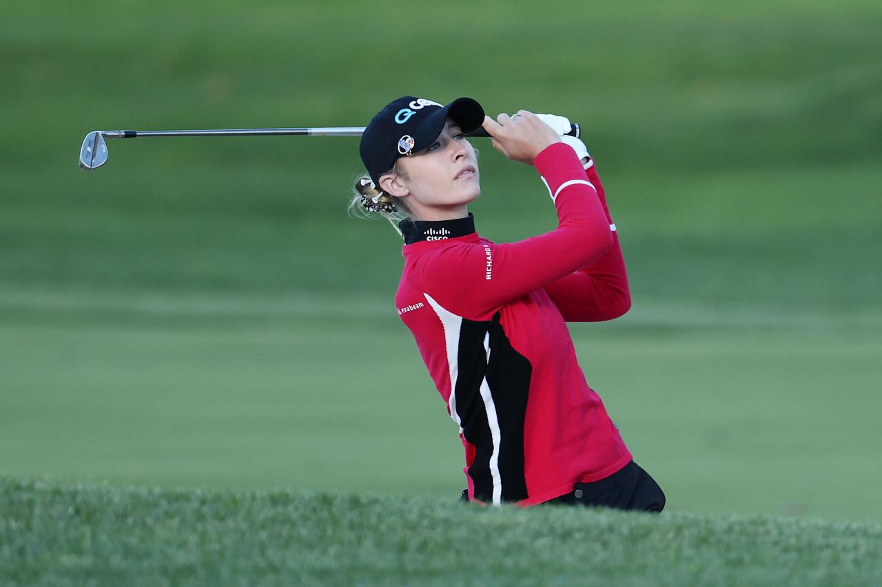 Nelly Korda, now pain free, has new coach at KPMG Women's PGA