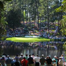 AUGUSTA, GEORGIA - APRIL 10: A general view during the Par 3 Contest prior to the Masters at Augusta National Golf Club on April 10, 2019 in Augusta, Georgia. (Photo by David Cannon/Getty Images)