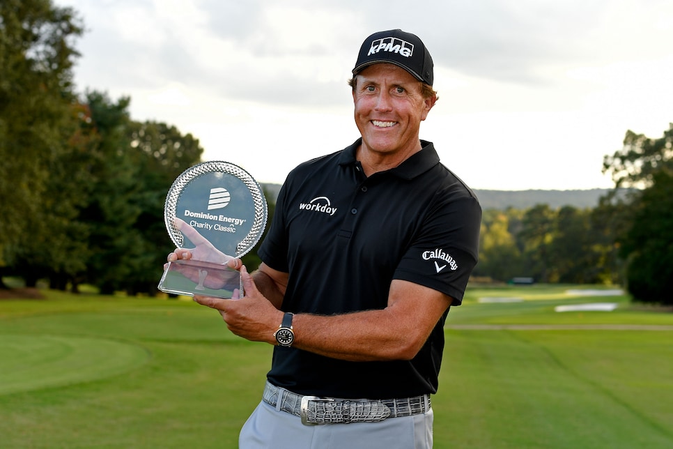 5 telling stats from the dominant start of Phil Mickelson's PGA Tour