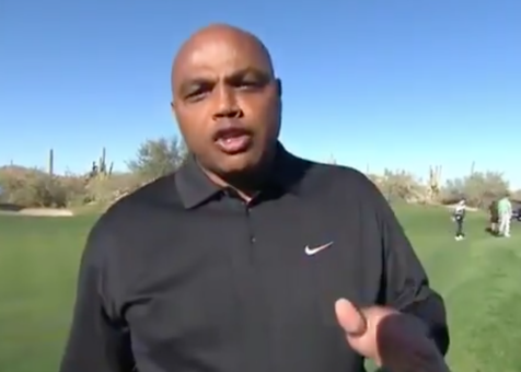 Charles Barkley buries Steph Curry and Peyton Manning, promptly hits shank two holes later