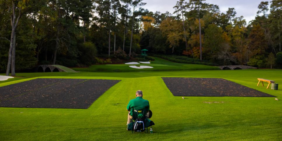2020 Masters Tournament held in Augusta, GA at Augusta National Golf Club. Monday - November 9, 2020.