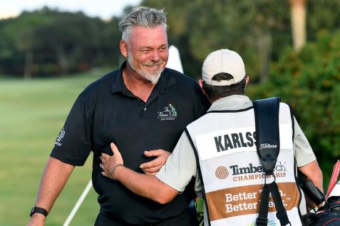 Darren Clarke wins the TimberTech Championship, his first victory since the 2011 British Open