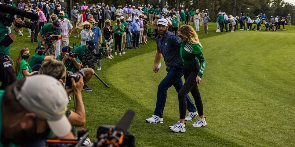 Final round of the 2020 Masters Tournament held in Augusta, GA at Augusta National Golf Club. 

Sunday - November 15, 2020.