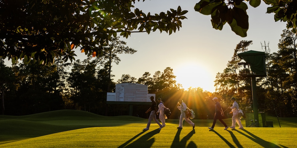 Completion of First Round and Second Round round of the 2020 Masters Tournament held in Augusta, GA at Augusta National Golf Club. 

Friday - November 13, 2020.