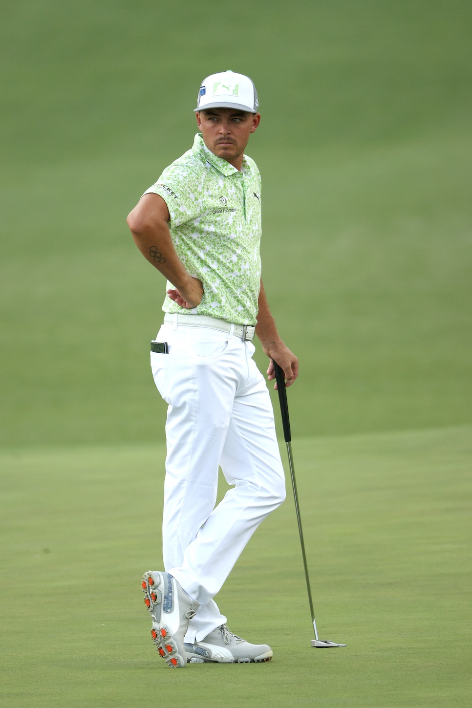 Puma golf pants rickie on sale fowler