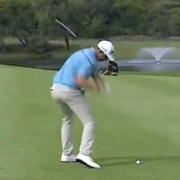 This European Tour pro who reached a 569-yard par 5 with a pair of 2 ...