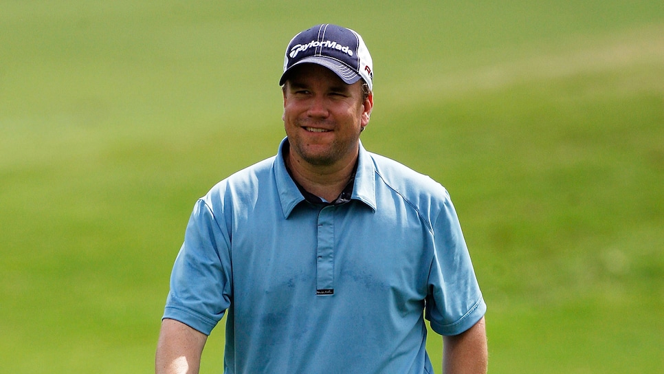 BROUSSARD, LA - MARCH 27:  Craig Barlow looks on during the second round of the 2009 Chitimacha Louisiana Open at Le Triomphe Country Club on March 27, 2009 in Broussard, Louisiana.  (Photo by Chris Graythen/Getty Images)