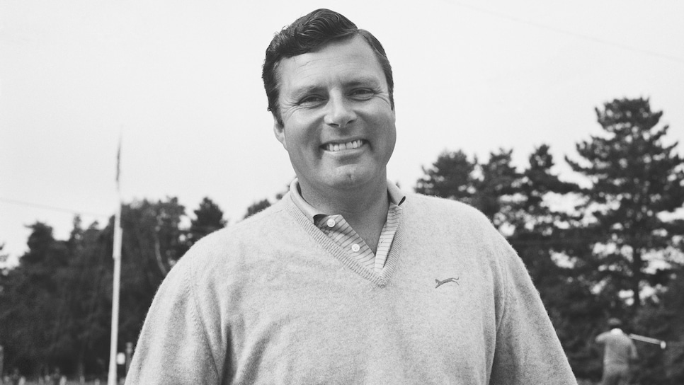 English golfer Peter Alliss, UK, 24th September 1968. (Photo by Evening Standard/Hulton Archive/Getty Images)