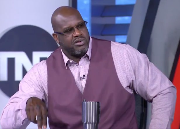 Watch Shaq calmly unload on James Harden for lying to the city of ...