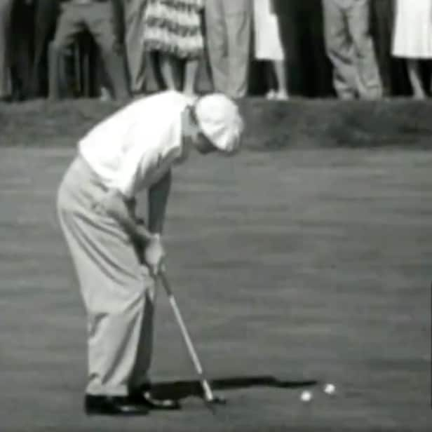 Byron Nelson overcoming a Sam Snead stymie at the PGA might be the most ...