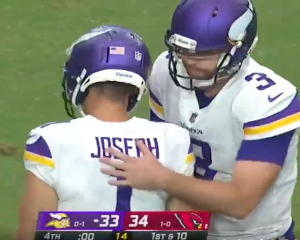 You can't mangle a play-by-play call worse than this Minnesota Vikings ...