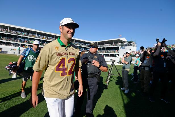 Jon Rahm honors Pat Tillman at Phoenix Open