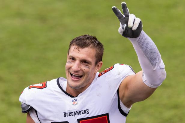 Video Shows How Gronk Reacted To His New Bucs Jersey - The Spun: What's  Trending In The Sports World Today