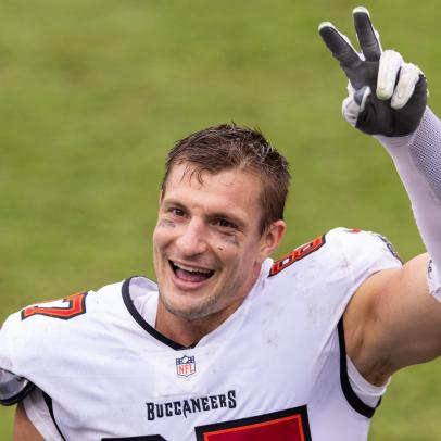 Video Shows How Gronk Reacted To His New Bucs Jersey - The Spun