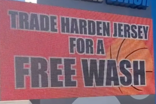 Angry Rockets fans can trade James Harden jerseys for free car