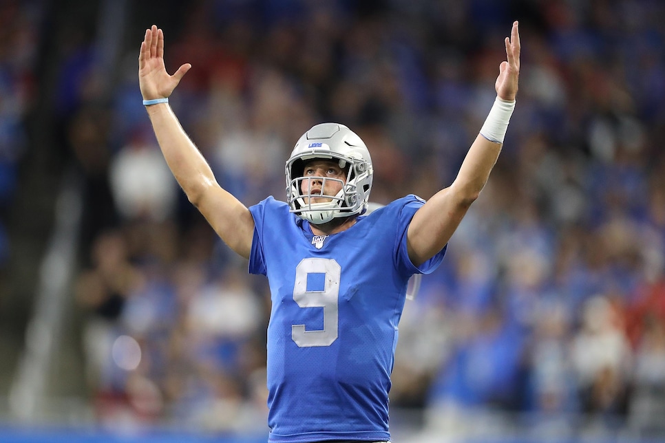 Lions notes: Matthew Stafford, rookie jersey numbers, more - Pride Of  Detroit