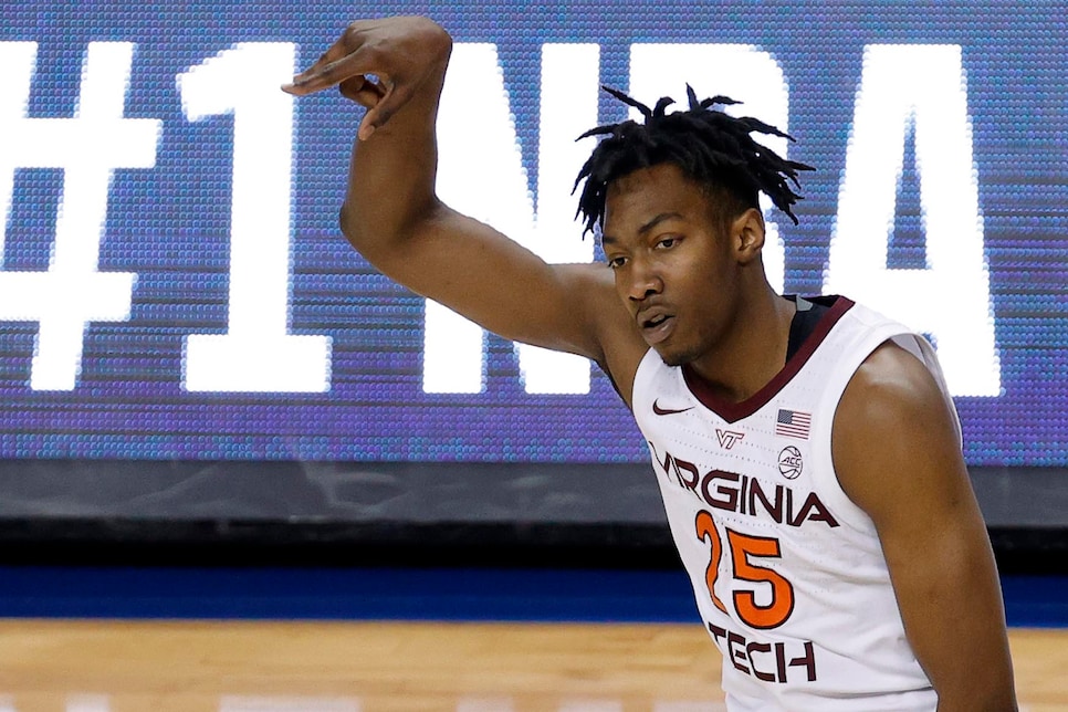 Hokies basketball star jersey