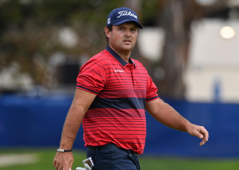 SAN DIEGO, CA - JANUARY 31: Patrick Reed walks to the 16th tee box during the final round of the Farmers Insurance Open at Torrey Pines South on January 31, 2021 in San Diego, California. (Photo by Ben Jared/PGA TOUR via Getty Images)