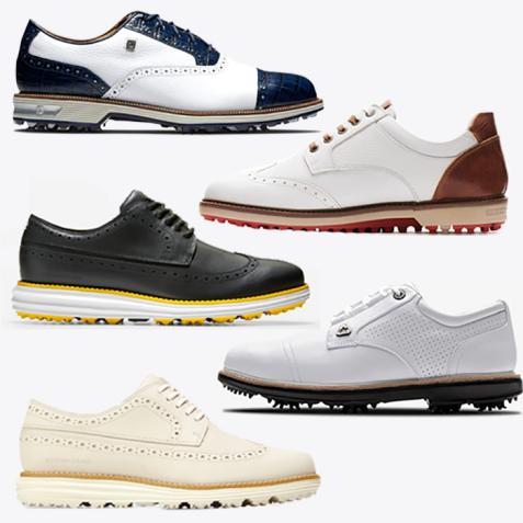 12 pairs of golf shoes perfect for golfers who prefer classic style