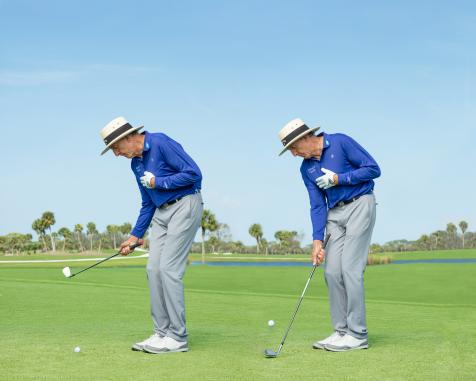 The added benefit of practicing one-handed pitch shots