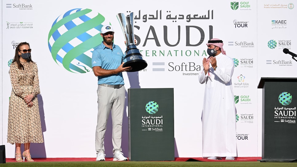 PGA Tour gives players releases to compete in Saudi International