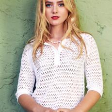 Kathryn Newton photographed by Walter Iooss Jr. at the Biltmore Hotel in Miami, FL on April 3, 2015.