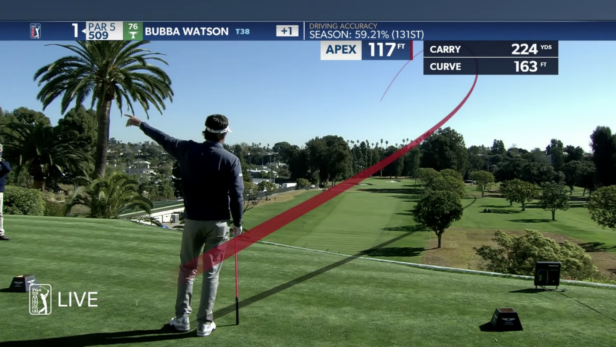 Fore(arm)! Bubba Watson almost makes hole-in-one after hitting