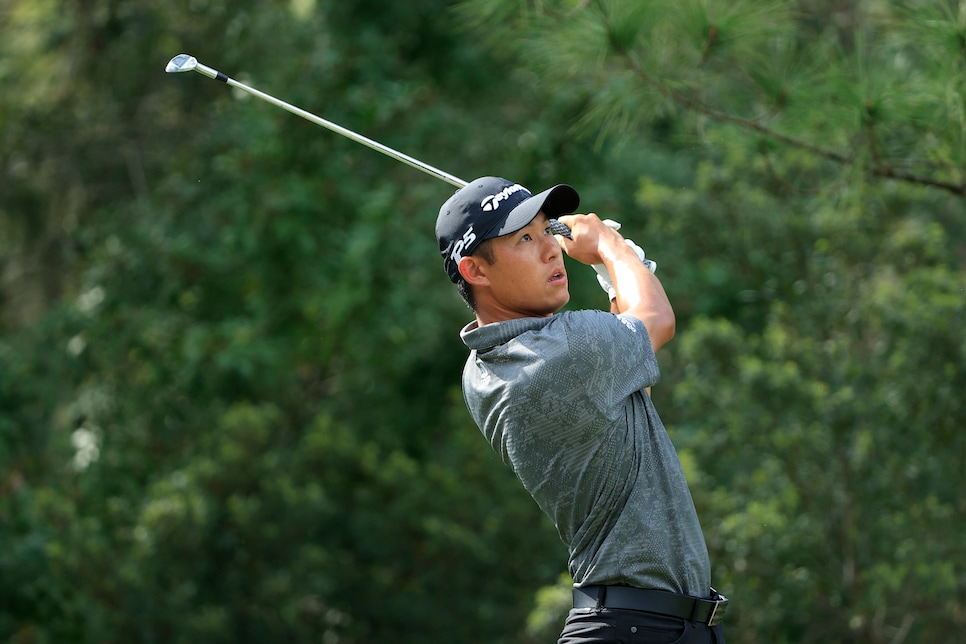 The clubs Collin Morikawa used to win the 2021 WGC-Workday ...