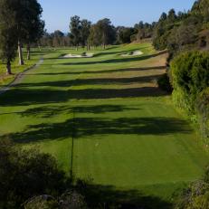 4th hole at The Riviera Country Club in Pacific Palisades, CA . Photography by Carlos Amoedo