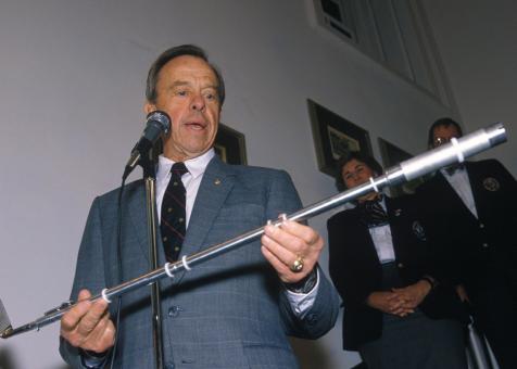 How astronaut Alan Shepard brought golf to space 51 years ago with his celebrated 'Moon shot'
