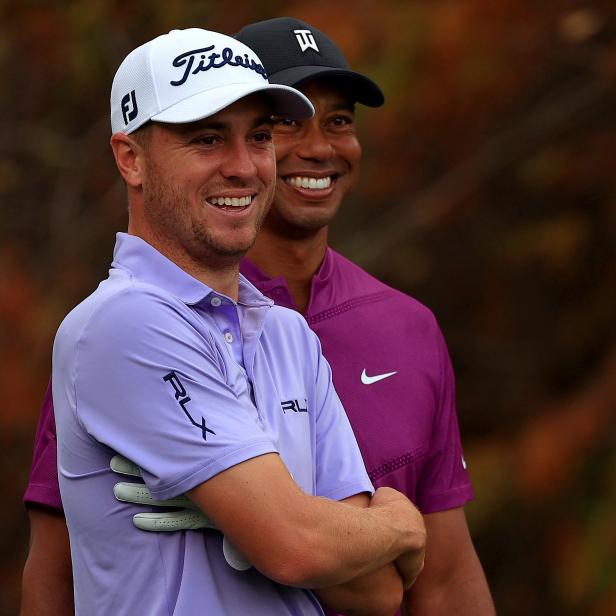 Emotional Justin Thomas reacts to Tiger Woods' accident 'I'm sick to