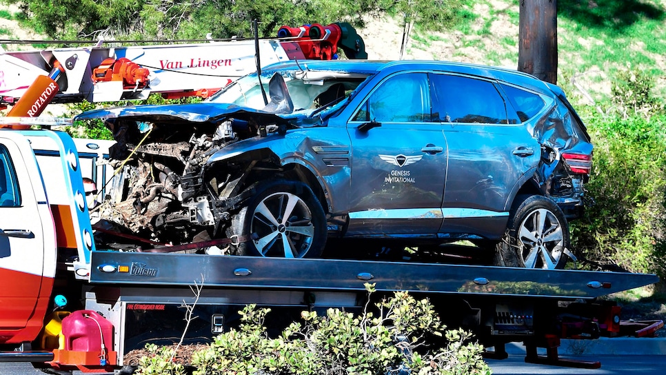 Single Car Accident Leaving The Scene