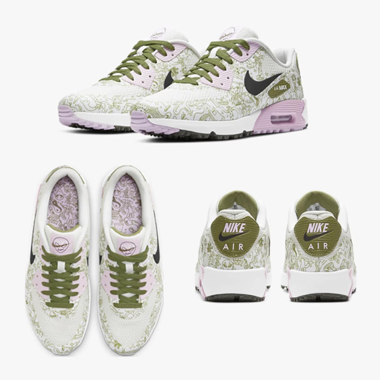 nike air max 90 golf shoes