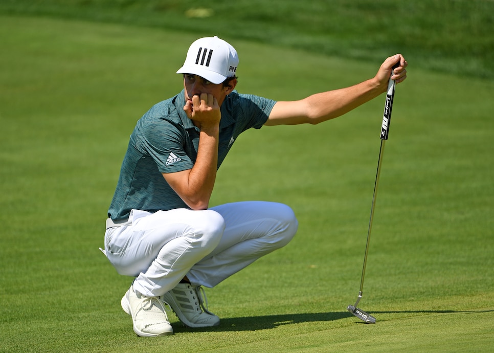 SOUND ON! Joaquin Niemann hits STUNNING wedge for hole-out eagle at The  Players