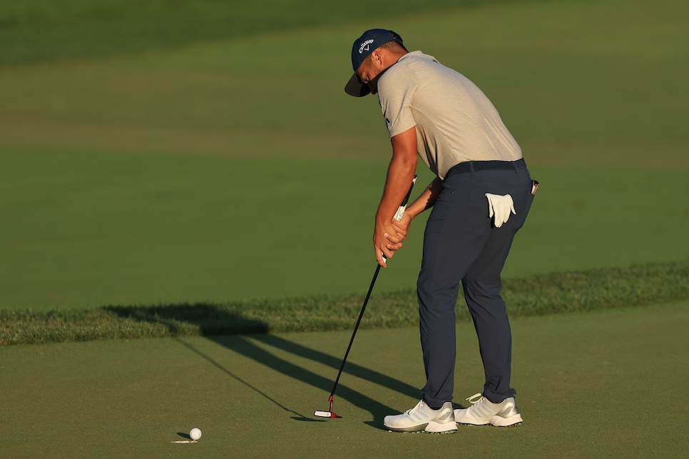 British Open 2021: Looks like Xander Schauffele's arm-lock putting ...