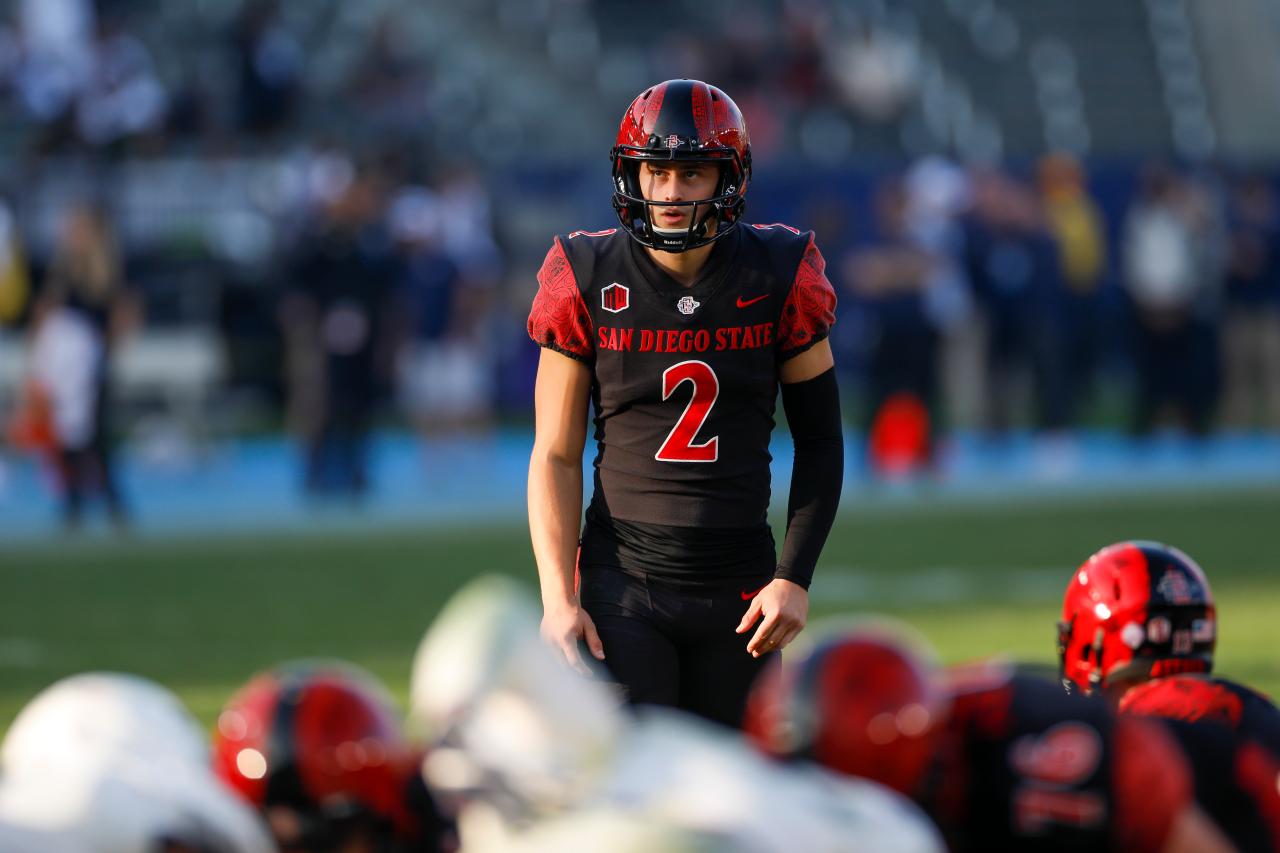 Embattled Former San Diego State Punter Matt Araiza Playing Pro