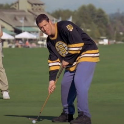 A Golf Twitter favorite is actually putting like Happy Gilmore in a PGA Tour event