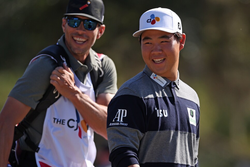 Tom Kim moves closer to accomplishing something that even Tiger Woods ...