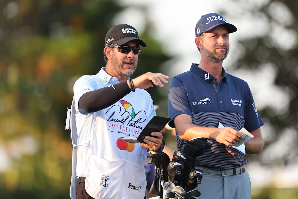 Webb Simpson's longtime caddie Paul Tesori switching to Cameron Young's ...