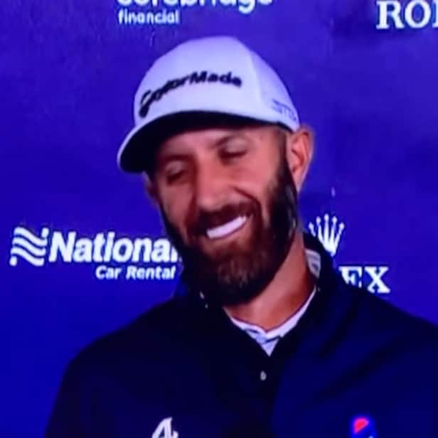 pga-championship-2023:-dustin-johnson-hinting-at-how-he-hurt-his-back-leads-to-an-all-time-awkward-press-conference-moment