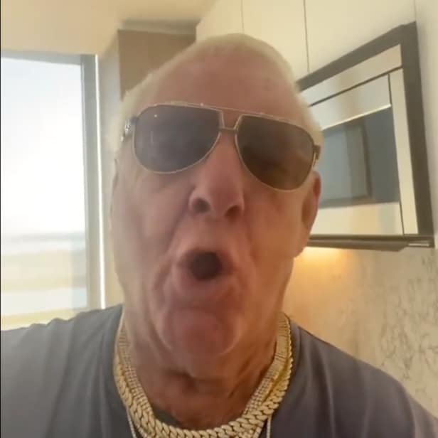 PGA Tour caddie pays Ric Flair to give his struggling boss hilarious