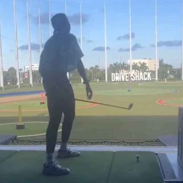 Coco Gauff's golf game could NOT be more different than her tennis