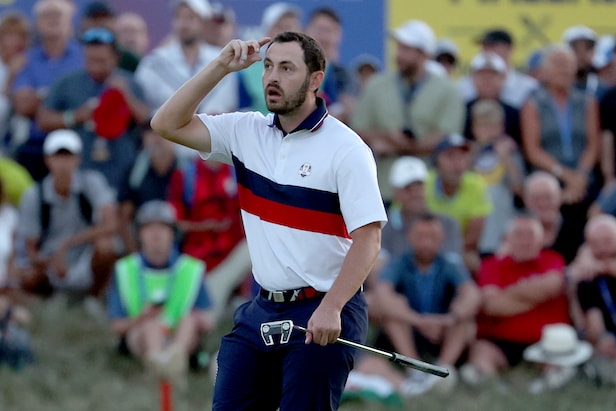 ryder-cup-2023:-patrick-cantlay’s-18th-hole-birdie-celebration-was-an-instant-classic