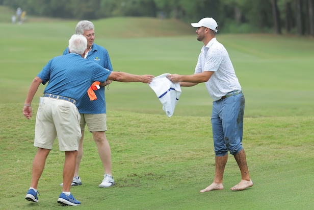 ‘oh-god,-what-a-disaster’:-pga-tour-pro-falls-into-creek,-still-makes-par-of-the-year