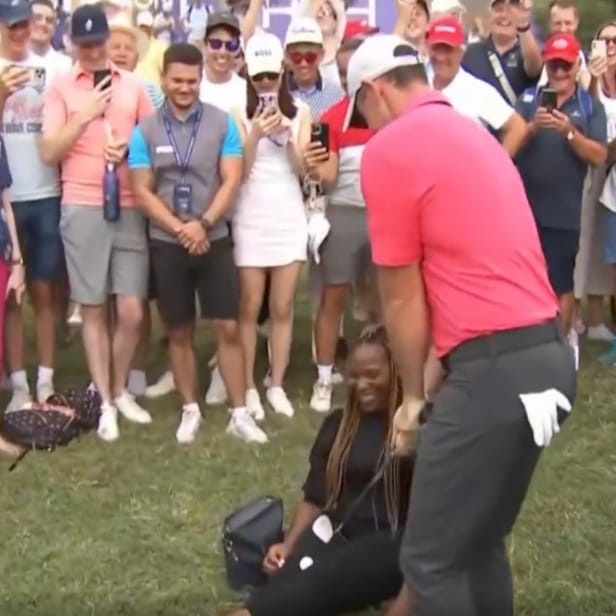 rory-mcilroy’s-golf-ball-winds-up-in-lady’s-lap-(no,-he-didn’t-actually-have-to-play-it-from-there)