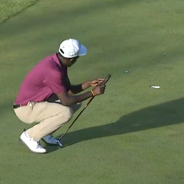 Watch the awesome reaction to this Ugandan golfer making DP World tour history with a clutch putt