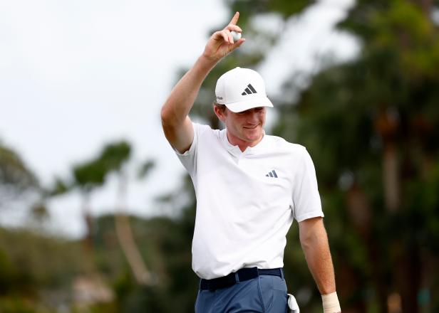 Nick Dunlap makes first PGA Tour hole-in-one, finds himself in contention once again