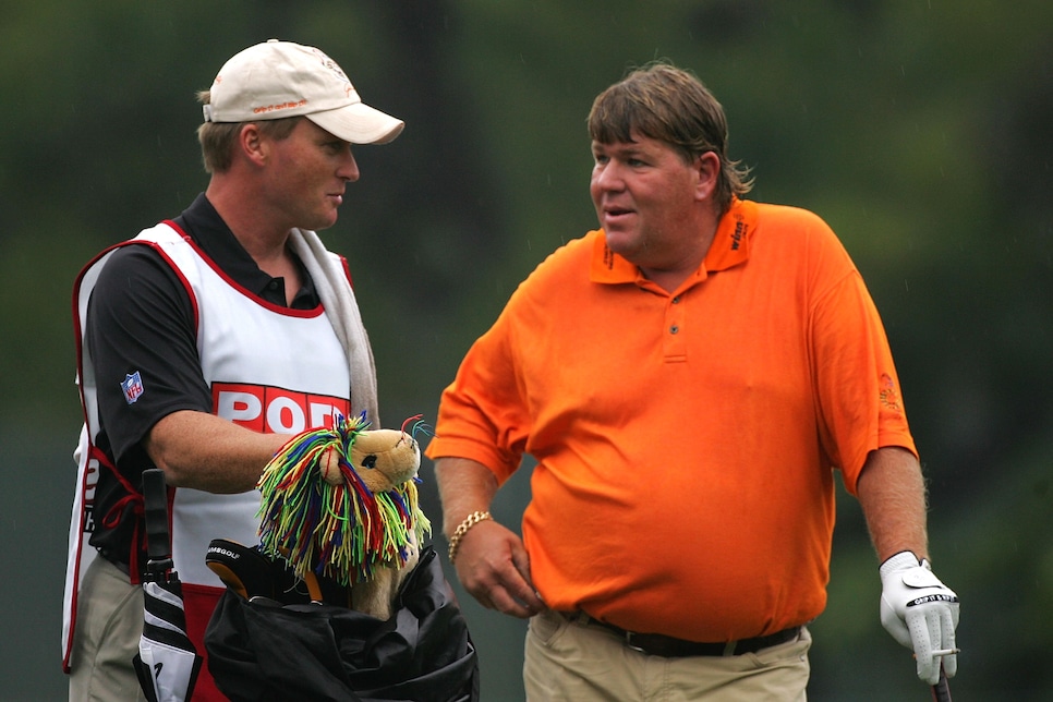 Jon Gruden tells wild, boozy story of subbing in as John Daly’s caddie at PGA Tour event – Australian Golf Digest